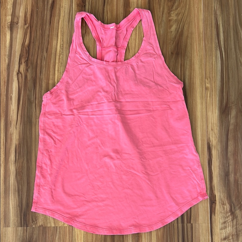 Lululemon Women's Pink Racerback Tank Top